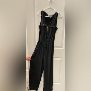 Emma & Michele black jumpsuit with pockets